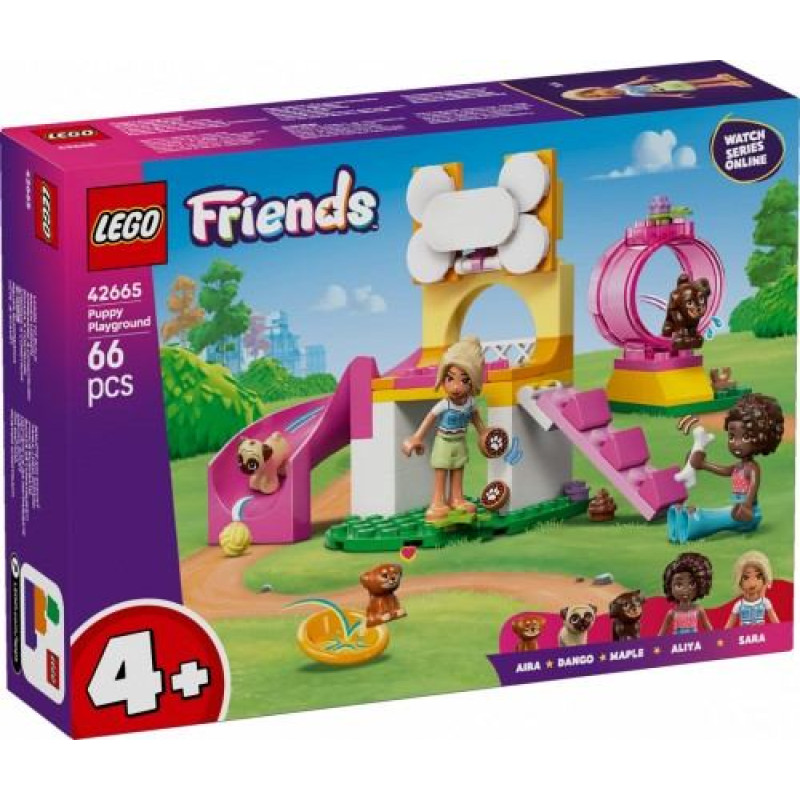 Lego Klocki Friends 42665 Plac zabaw dla szczeniaczków