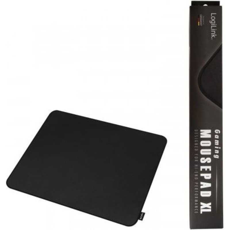 Logilink Gaming mouse pad, size XL, black