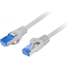 Lanberg Patchcord cat.6a S/FTP CCA 0.5m grey