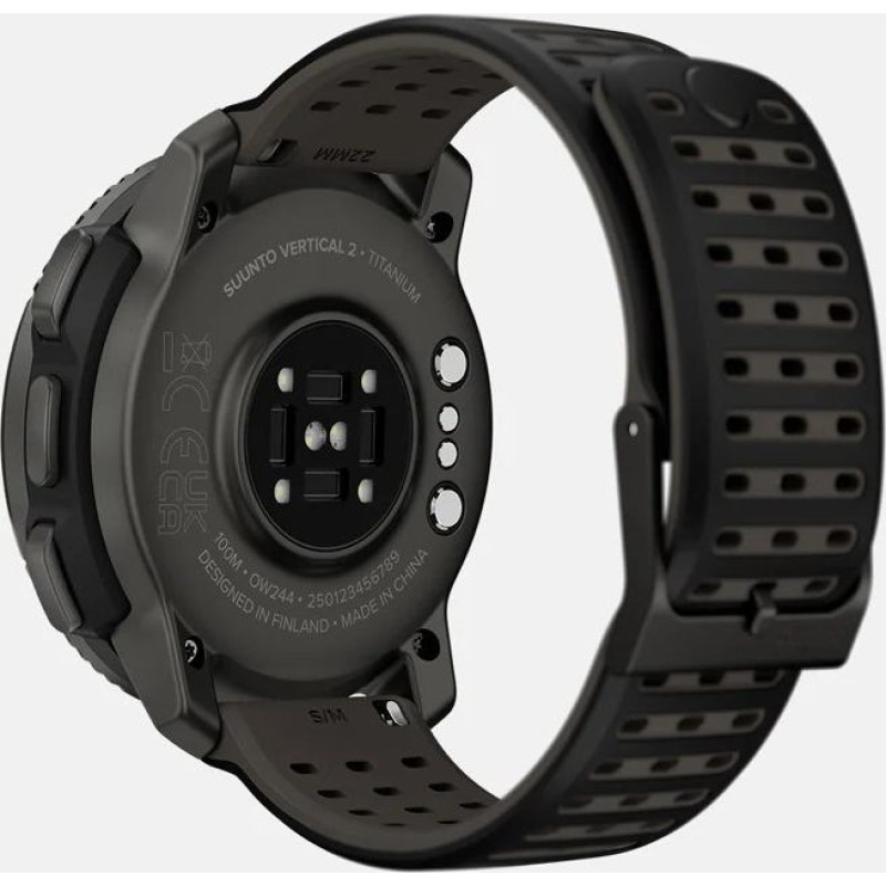 Suunto Vertical 2 Titanium Black sports watch