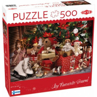 Tactic Puzzle 500 elements Christmas presents and toys