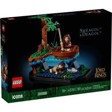 Lego ICONS 40761 The Lord of the Rings: Sm&eacute;agol and D&eacute;agol