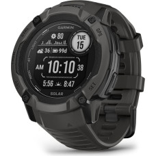 Garmin Instinct 2X Solar 2.79 cm (1.1") MIP 50 mm Digital 176 x 176 pixels Touchscreen Graphite GPS (satellite)