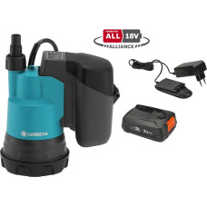 Gardena Cordless submersible pump 14600-20, 2000/2 + battery + charger 970508901