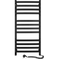 Navin Electric towel warmer, Stugna 480*1000, sensor on the right, black, 12-249053-4810.