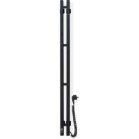 Navin Electric towel warmer Siluet Quadro 90*1500 Sensor, right-hand version, black, 12-234053-0915.