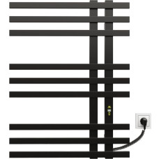 Kosser Towel warmer Kroner Brash 800x600/9 ER with timer, black.