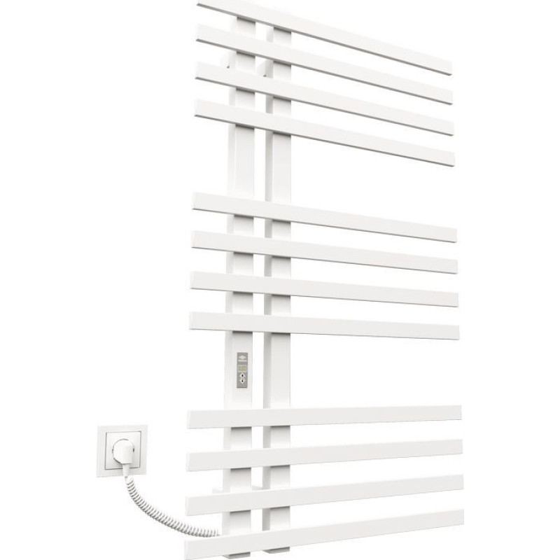 Kosser Electric towel warmer Brash 1000x600/12 EL, with timer, white (cable on the left)