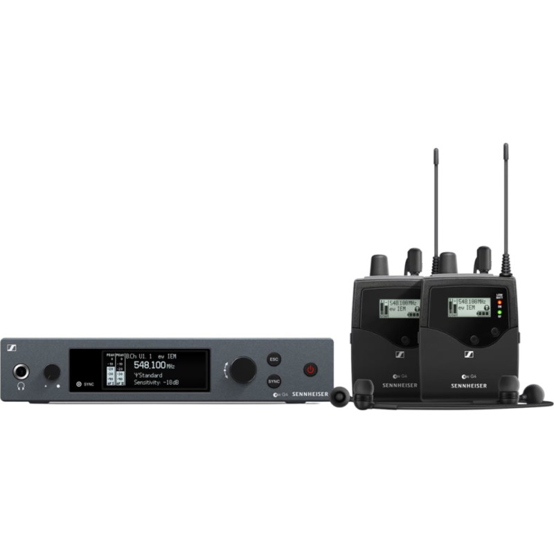 Sennheiser In-ear monitoring system ew IEM G4 Twin GB-Band