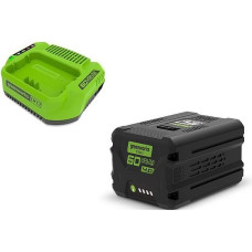 Greenworks 60V 4Ah battery pack + 2A charger Greenworks GSK60B4 - 2933807