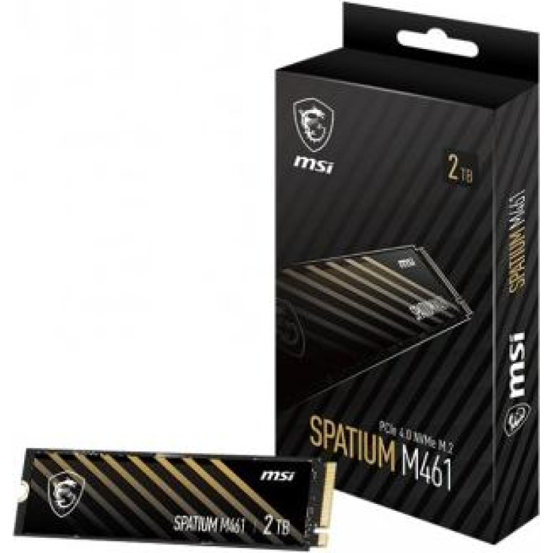 MSI SSD SPATIUM M461 2TB M.2 PCIe 4.0 5000/4200MB/s