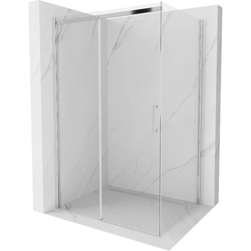 Mexen Shower cabin Omega 100x90 cm, 825-100-090-01-00, chrome
