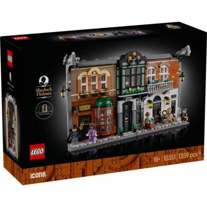 Lego Blocks Icons 10351 Sherlock Holmes: Book nook