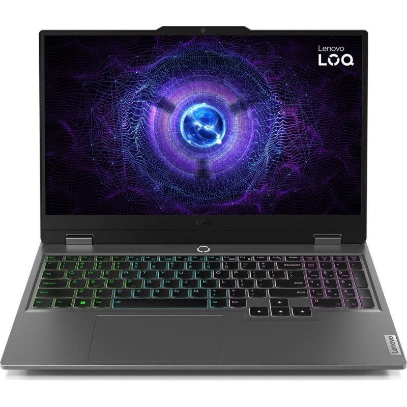 Lenovo LOQ 15IAX9 i5-12600HX 15.6" FHD IPS 300 nits 144Hz AG 16GB DDR5 4800 512GB SSD GeForce RTX 4050 6GB LAN 720p webcam 60Wh Win11 Luna Grey