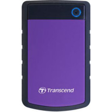 Transcend Dysk zewnętrzny HDD Transcend 25H3 4TB Czarno-fioletowy (TS4TSJ25H3P)