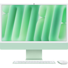 Apple iMac 24 inch: M4 10/10, 16GB, 256GB SSD - Green