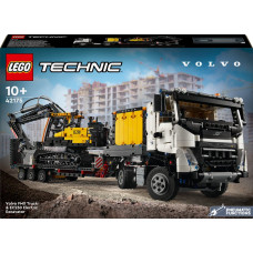 Lego Technic 42175 Ciężar&oacute;wka Volvo FMX i koparka EC230 Electric