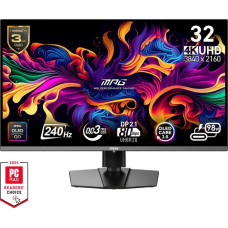 MSI MPG 322URX - 240Hz | 4K | 31.5'' | QD OLED | 0.03ms