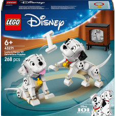 Lego Disney Classic 43271 101 Dalmatyńczyk&oacute;w &mdash; Szczeniaczki Szczęściarz I Penny
