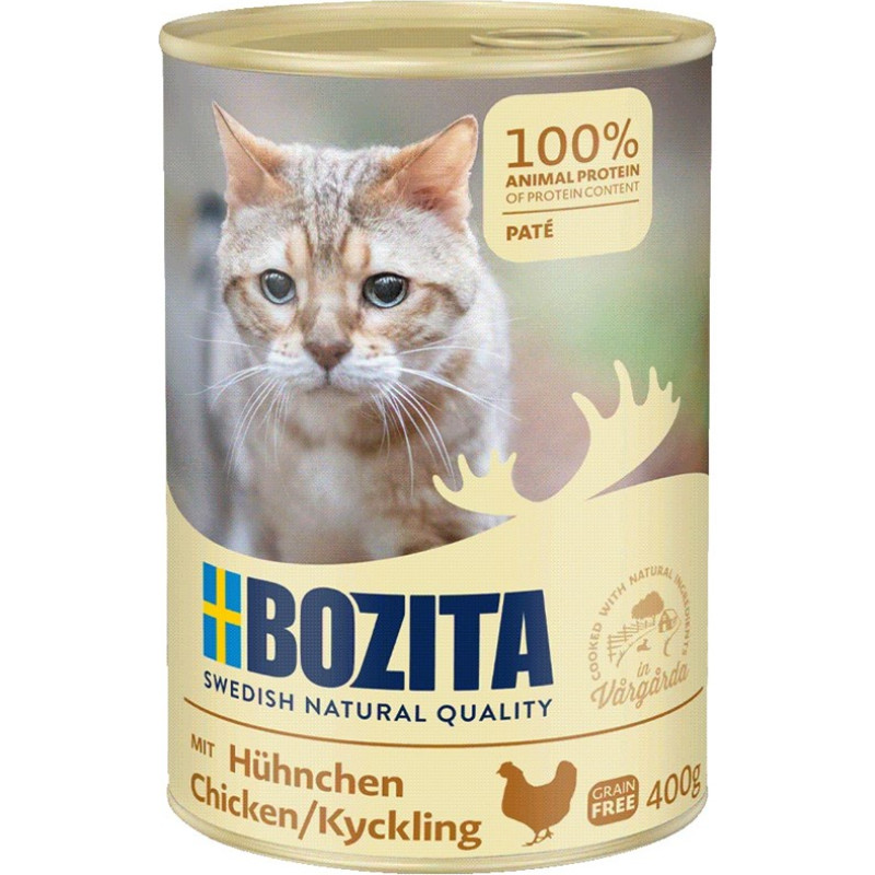 Bozita Chicken Pate - wet cat food - 400g