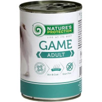 Nature's Protection Adult Game - wet dog food - 400 g