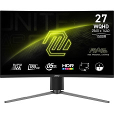 MSI MAG 27CQ6PF computer monitor 68.6 cm (27") 2560 x 1440 pixels Wide Quad HD LCD Black