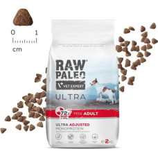 Vetexpert RAW PALEO Ultra Mini Adult Beef - dry dog ​​food - 2 kg