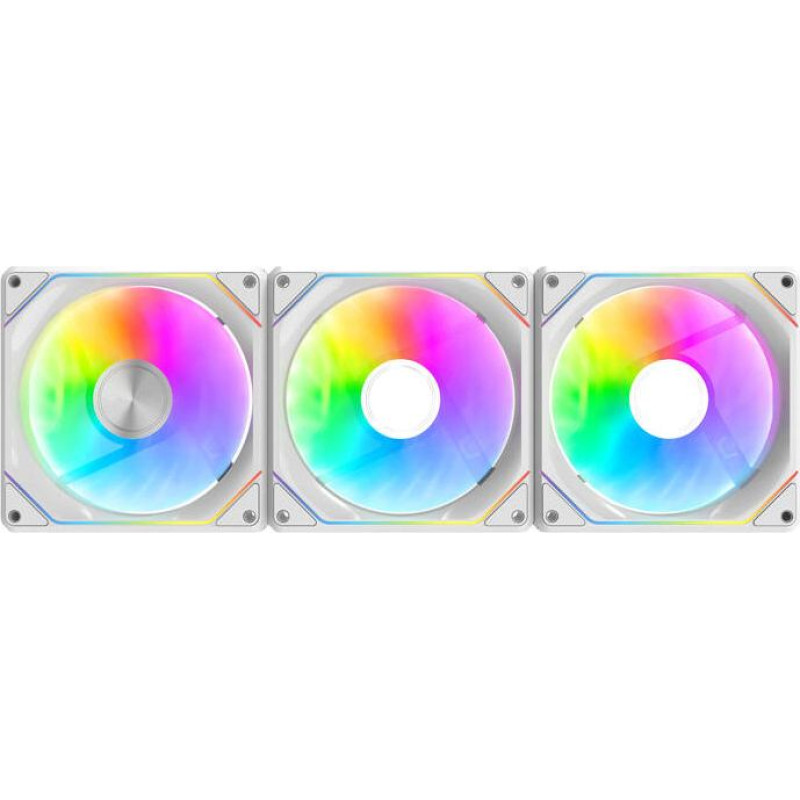 Darkflash Gauss G24 3-in-1 computer fans (white)