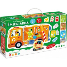 Czuczu Moto Puzzle - Garbage truck 26 pcs.