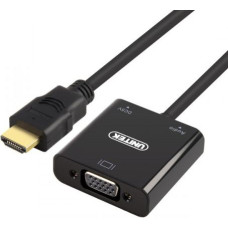 Unitek ADAPTER HDMI TO VGA + AUDIO; Y-6333