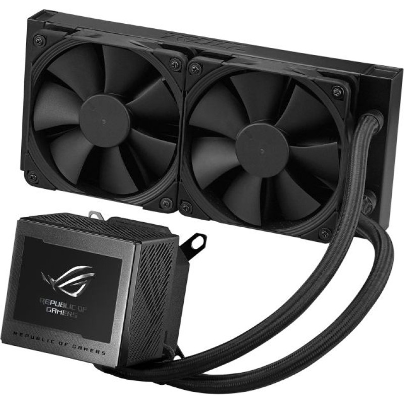 Asus ROG RYUJIN III 240 Procesors Universāls &scaron;ķidruma dzesētājs 12 cm Melns 1 pcs
