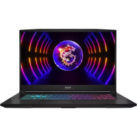 MSI Katana 17 B13VEK-1261XPL Intel® Core™ i7 i7-13620H Laptop 17,3" Full HD 16 GB DDR5-SDRAM 1 TB SSD NVIDIA GeForce RTX 4050 Wi-Fi 6 (802.11ax) NoOS Black