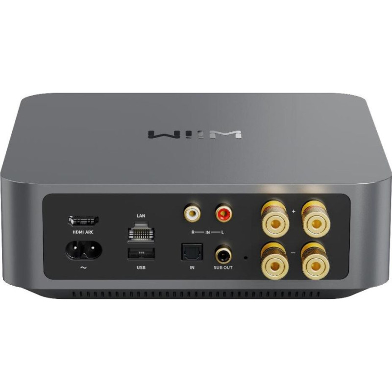Wiim Amp Pro Dark Grey - Stereo Streaming Amplifier