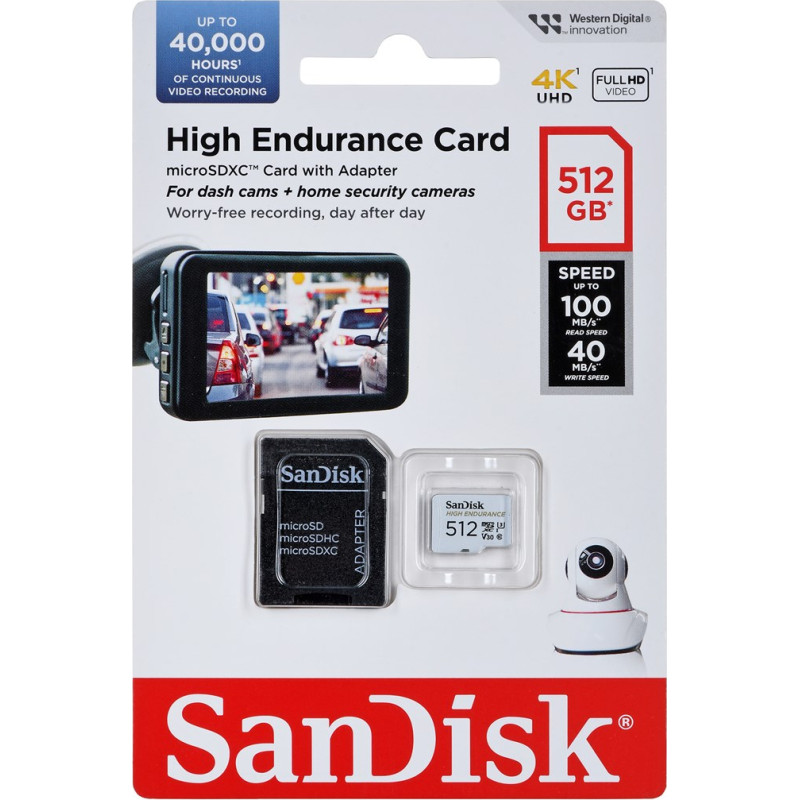 Sandisk SDSQQNR-512G-GN6IA memory card 512 GB MicroSDXC Class 10