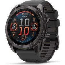 Garmin Fenix 8 3.56 cm (1.4") AMOLED 51 mm Digital 454 x 454 pixels Touchscreen Titanium Wi-Fi GPS (satellite)