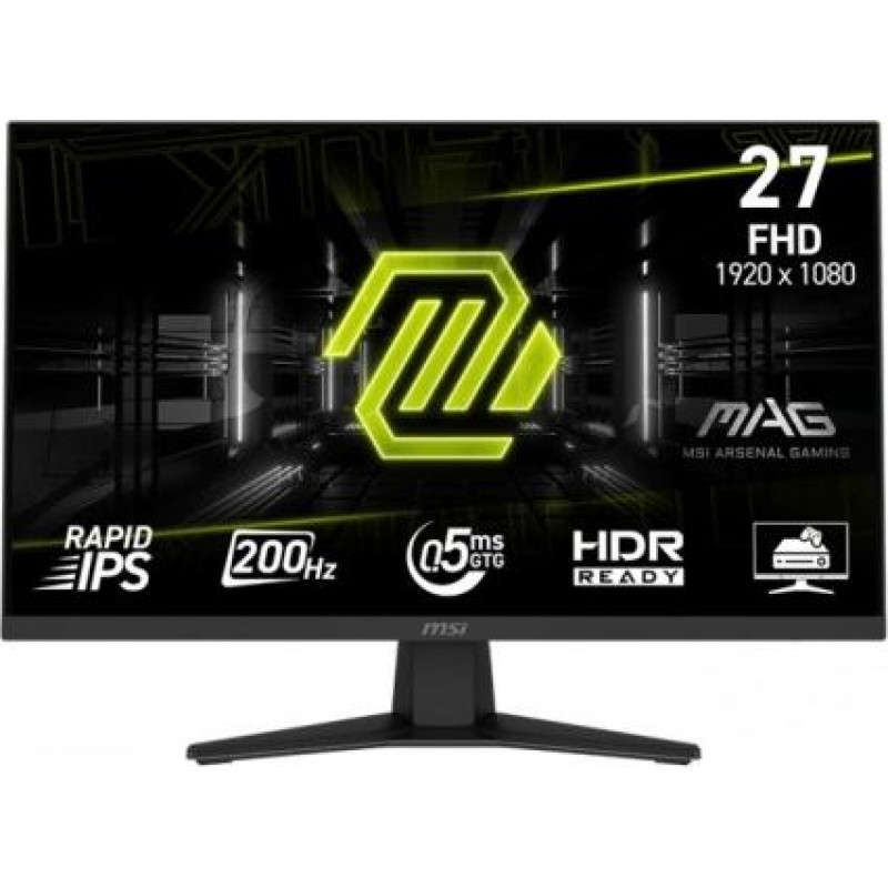 MSI Monitor MAG 274F 27 cali/LED/FHD/Flat/200Hz/Black