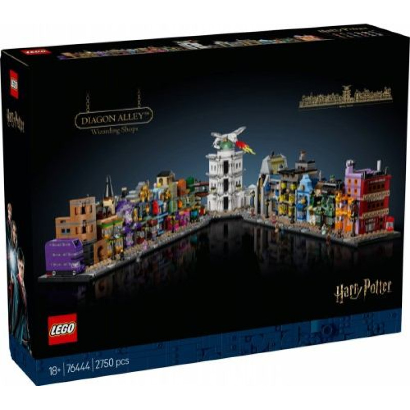 Lego Harry Potter 76444 Diagon Alley Wizarding Shops