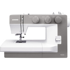Janome Sewing machine, 1522 LG, light grey.
