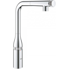 Grohe Essence SmartControl kitchen faucet, with pull-out spout, chrome, 31615000.