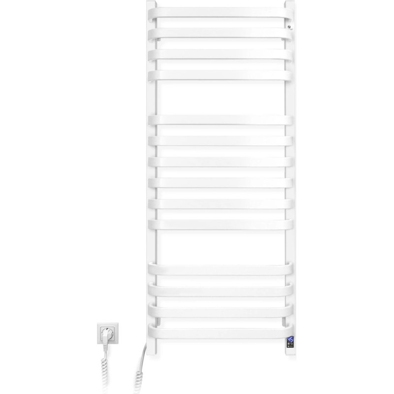 Navin Electric towel warmer, Stugna 480*1200, sensor on the left, white, 12-149153-4812.