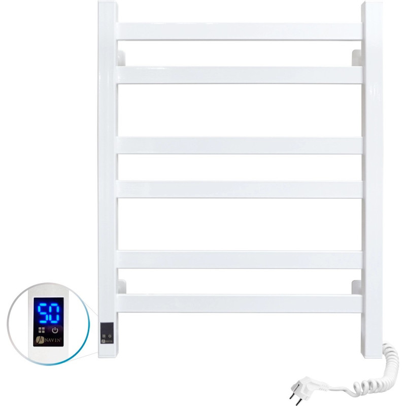 Navin Electric towel warmer Avangard 480*600, sensor, right-hand version, 12-028053-4860.
