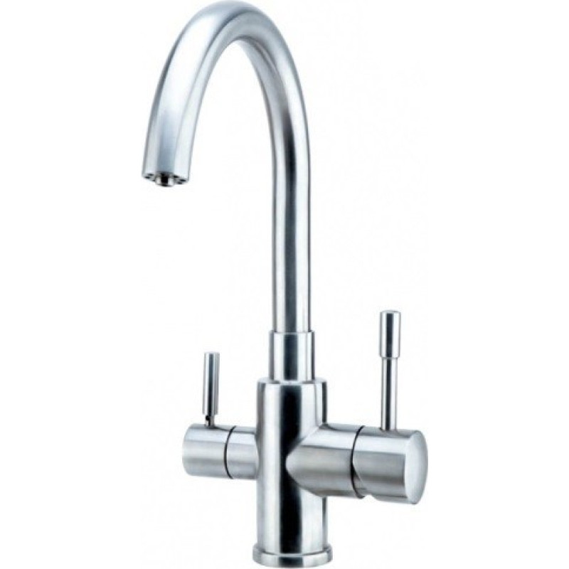 Bluewater Blue Water mixer tap. PALMIRA inox 3in1.