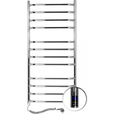 Navin Electric towel warmer, Blue, 480*1200, with sensor and timer, left, 10-006133-4812.