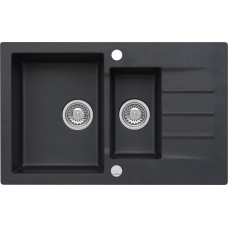 Kernau Plautuvė KGS A 6079 1.5B1D BLACK METALLIC