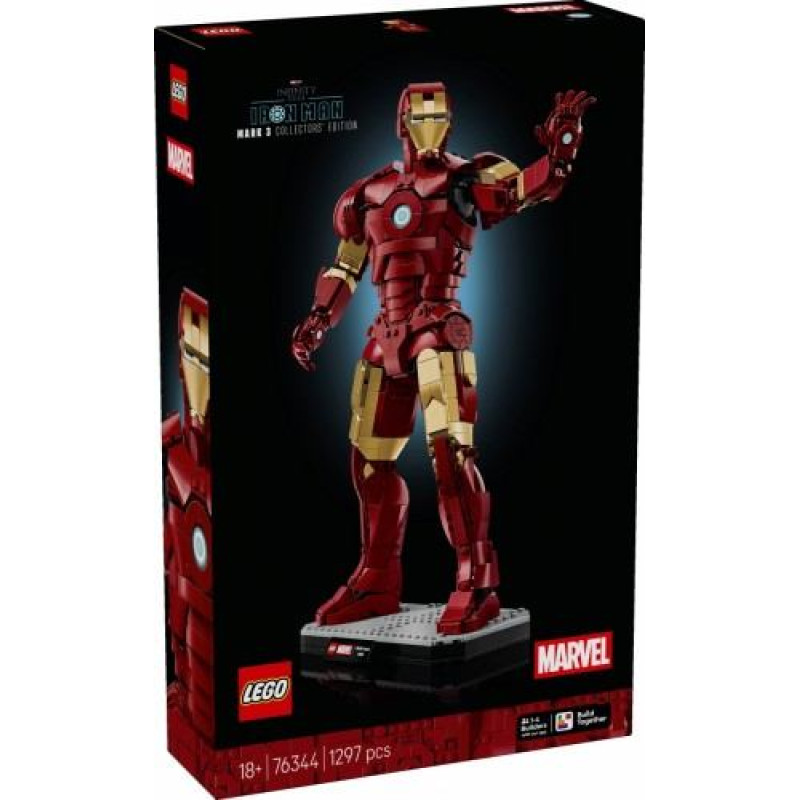 Lego Blocks Super Heroes 76344 Iron Man Mark 3 - Collectors Edition