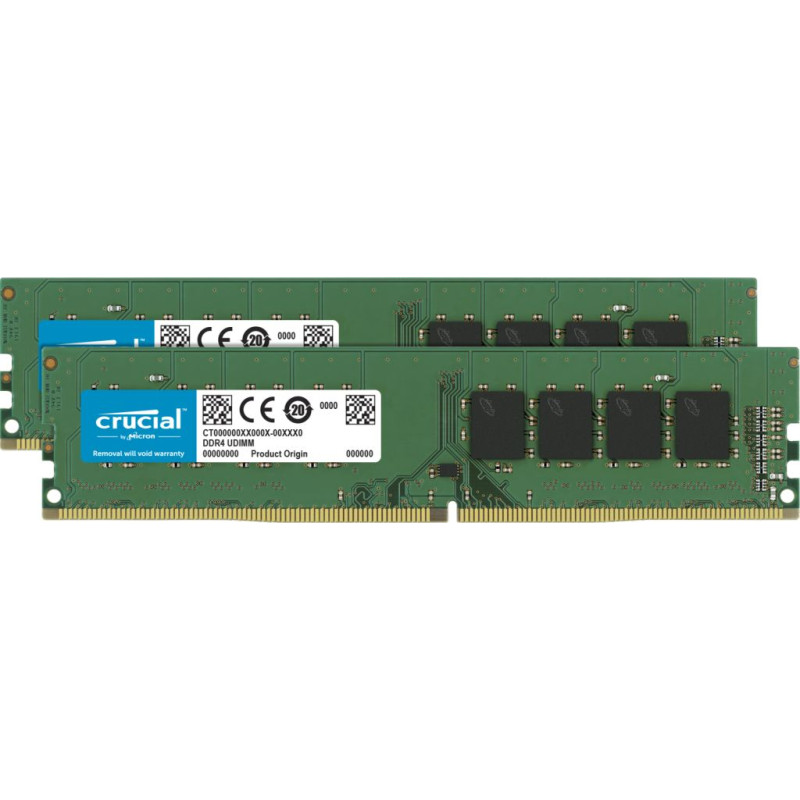 Crucial Pamięć Crucial DDR4, 16 GB, 3200MHz, CL22 (CT2K8G4DFRA32A)