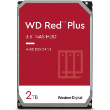 WD Western Digital Red Plus internal hard drive 2 TB 5400 RPM 64 MB 3.5" Serial ATA
