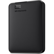 WD Dysk zewnętrzny HDD WD Elements Portable 6TB Czarny (WDBHJS0060BBK-WESN)