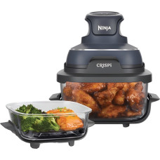 Ninja Crispi Air Fryer 1.4L + 3.8L, 4-in-1, Black EU FN101EUGY