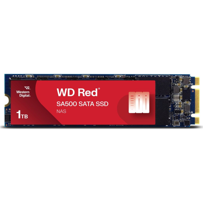 WD Dysk SSD WD Red SA500 1TB M.2 2280 SATA III (WDS100T1R0B)